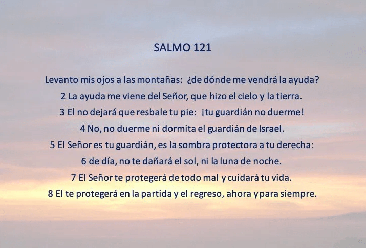 Salmo 121: explicación del pasaje bíblico, esbiblia
