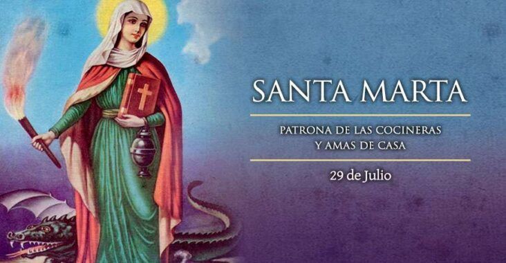 Oración a Santa Marta para los martes de Devoción, esbiblia